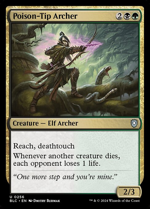 Poison-Tip Archer [Bloomburrow Commander - 256]