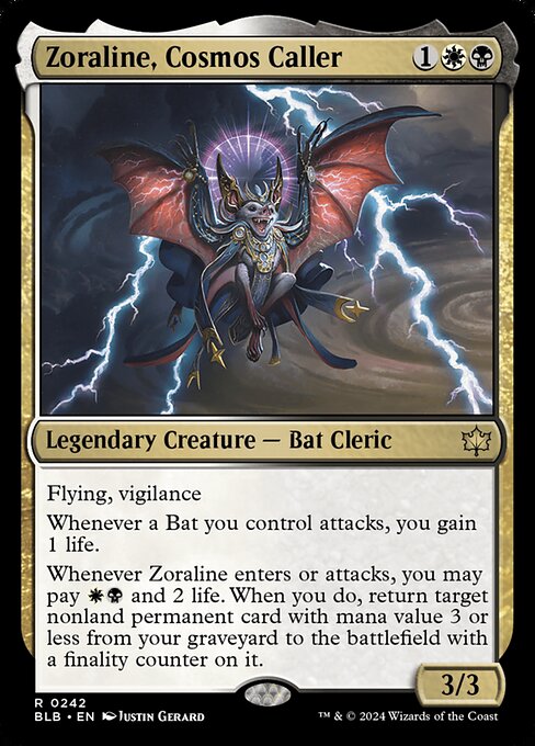 Zoraline, Cosmos Caller [Bloomburrow - 242]