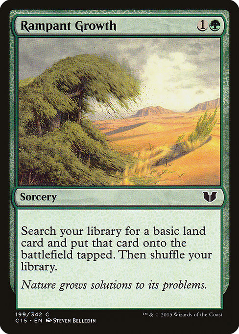 Rampant Growth [Commander 2015 - 199]