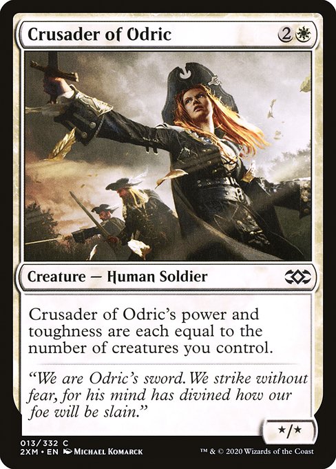 Crusader of Odric [Double Masters - 13]