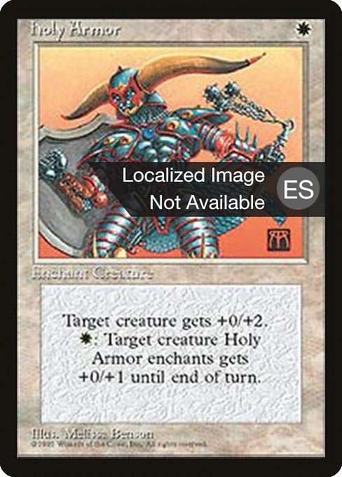 Holy Armor [Fourth Edition Foreign Black Border - 29]
