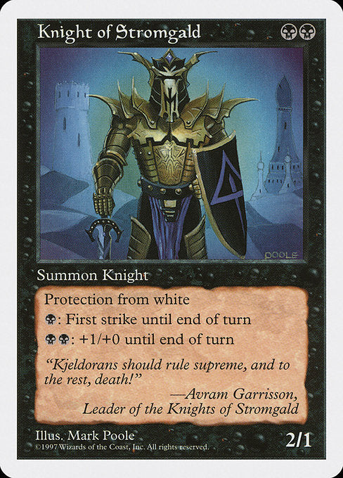 Knight of Stromgald [Fifth Edition - 171]