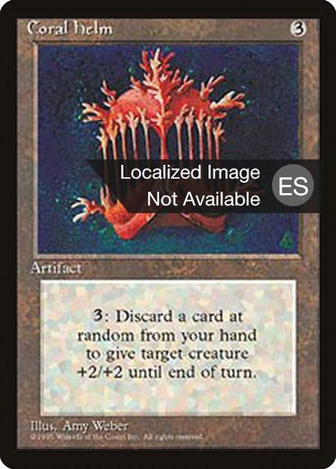 Coral Helm [Fourth Edition Foreign Black Border - 310]