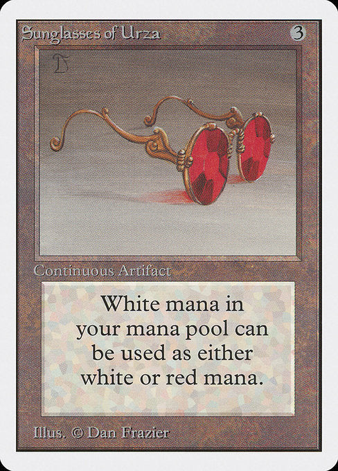 Sunglasses of Urza [Unlimited Edition - 272]