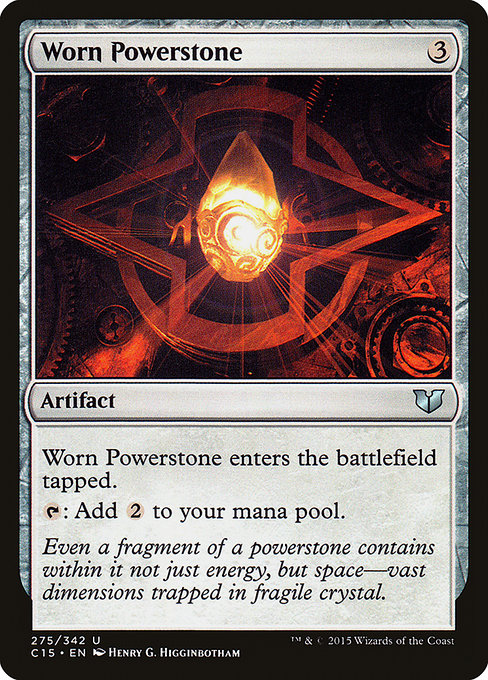 Worn Powerstone [Commander 2015 - 275]