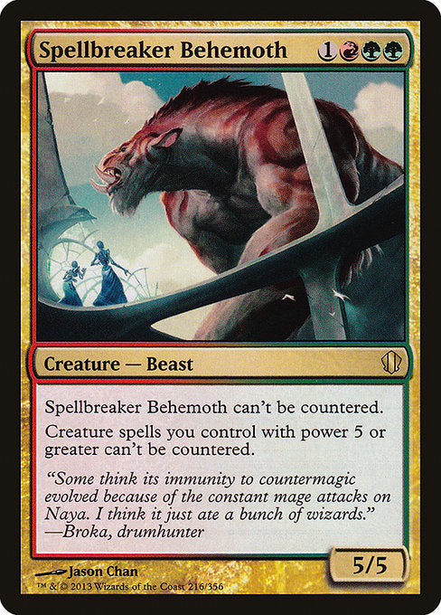 Spellbreaker Behemoth [Commander 2013 - 216]