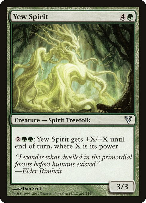 Yew Spirit [Avacyn Restored - 207]
