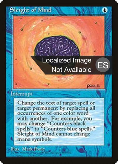 Sleight of Mind [Fourth Edition Foreign Black Border - 102]