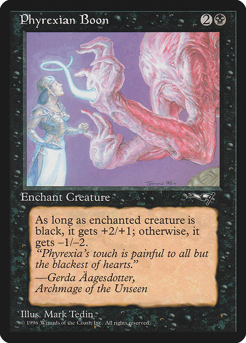 Phyrexian Boon [Alliances - 58a]