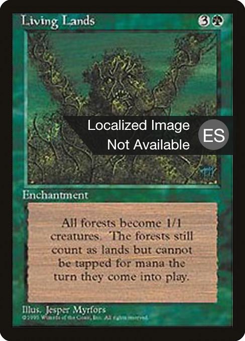 Living Lands [Fourth Edition Foreign Black Border - 260]