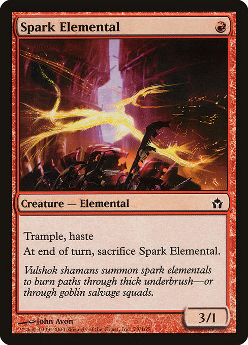 Spark Elemental [Fifth Dawn - 79]