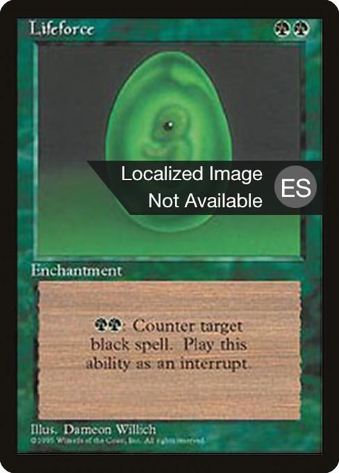 Lifeforce [Fourth Edition Foreign Black Border - 257]