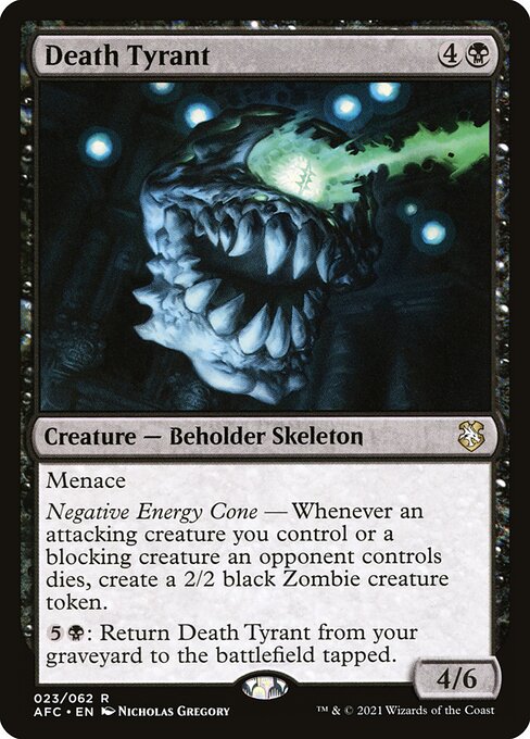 Death Tyrant [Forgotten Realms Commander - 23]