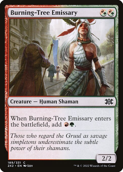 Burning-Tree Emissary [Double Masters 2022 - 189]
