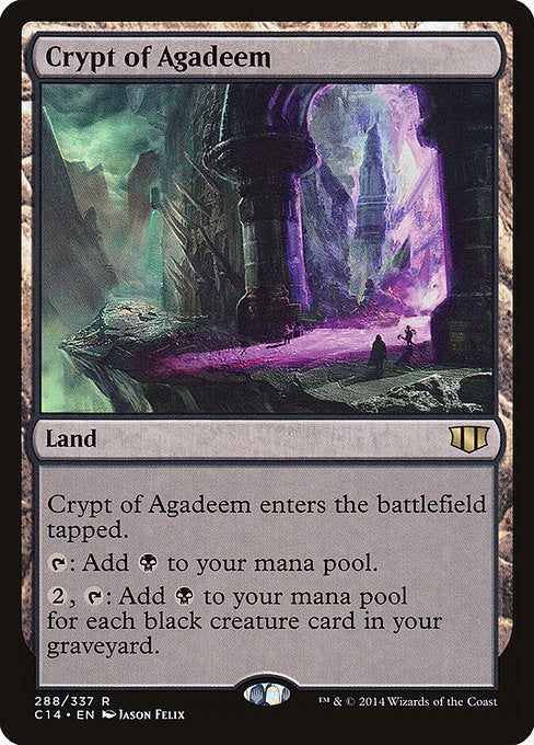 Crypt of Agadeem [Commander 2014 - 288]