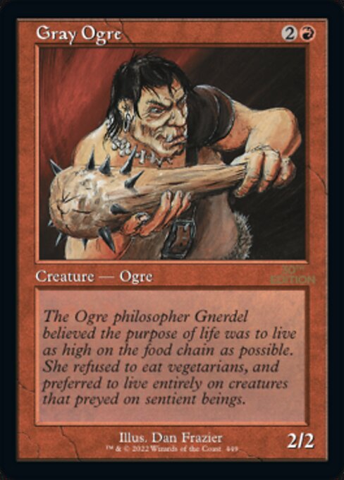 Gray Ogre [30th Anniversary Edition - 449]