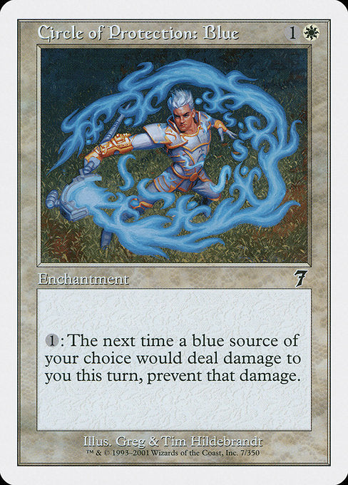 Circle of Protection: Blue [Seventh Edition - 7]