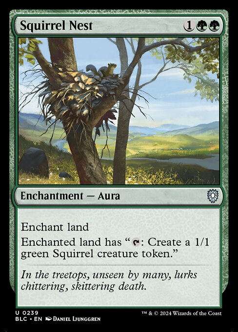 Squirrel Nest [Bloomburrow Commander - 239]