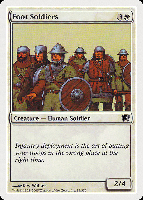 Foot Soldiers [Ninth Edition - 14]