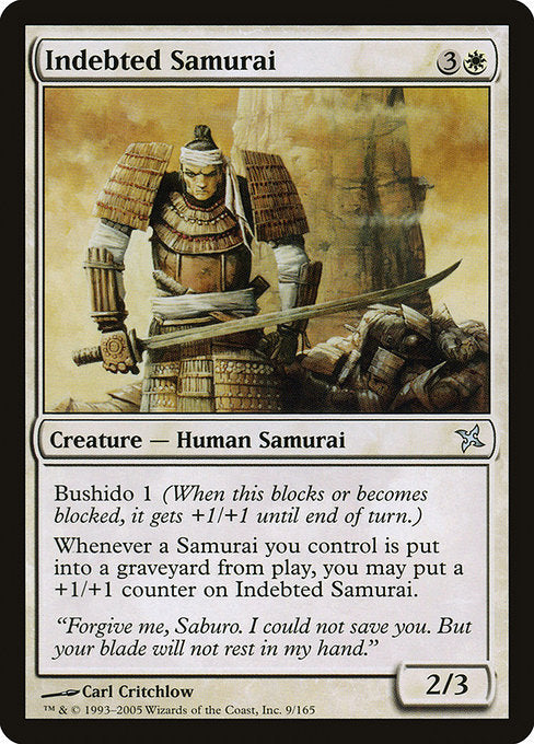 Indebted Samurai [Betrayers of Kamigawa - 9]