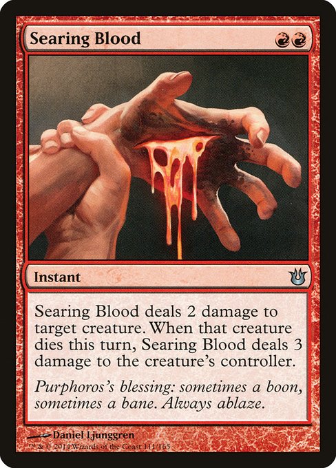 Searing Blood [Born of the Gods - 111]