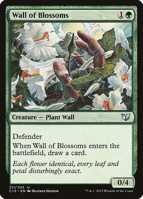 Wall of Blossoms [Commander 2015 - 211]