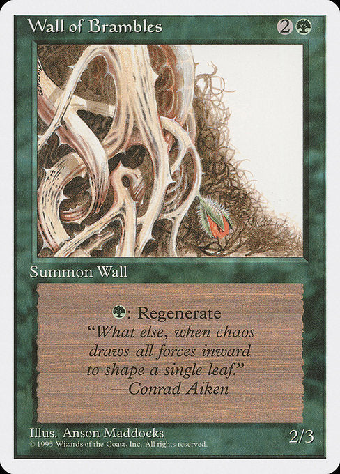 Wall of Brambles [Fourth Edition - 282]