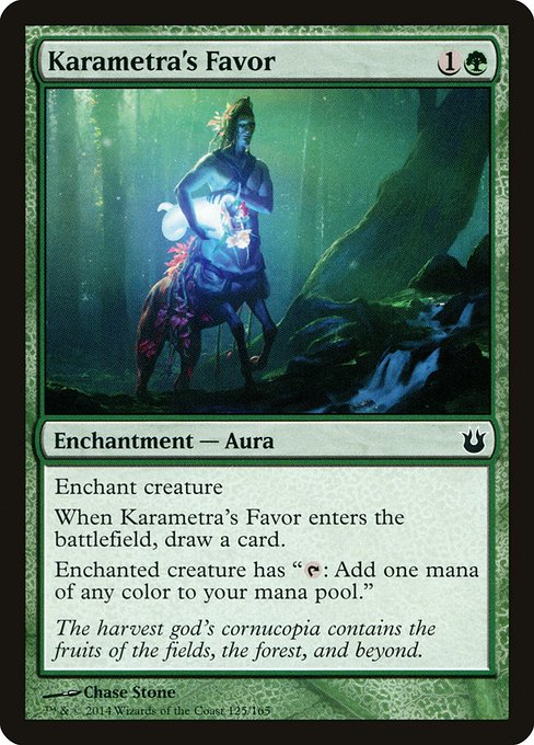 Karametra's Favor [Born of the Gods - 125]