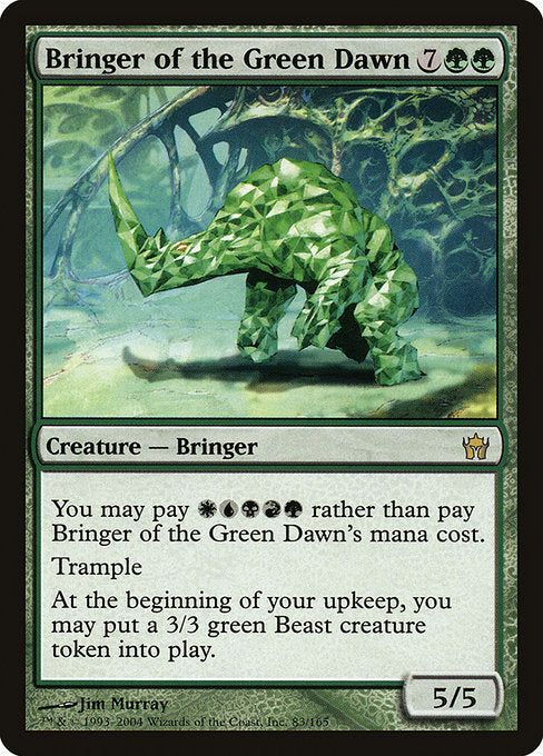 Bringer of the Green Dawn [Fifth Dawn - 83]