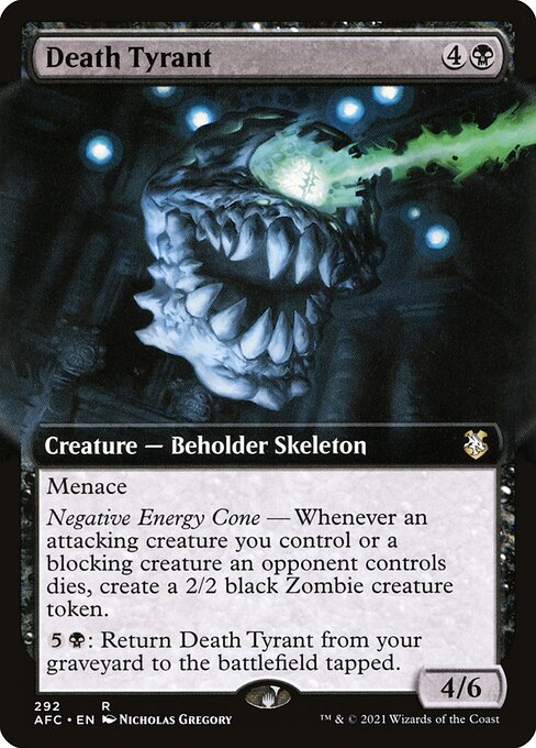 Death Tyrant [Forgotten Realms Commander - 292]