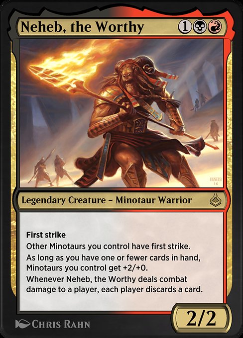 Neheb, the Worthy [Amonkhet Remastered - 246]