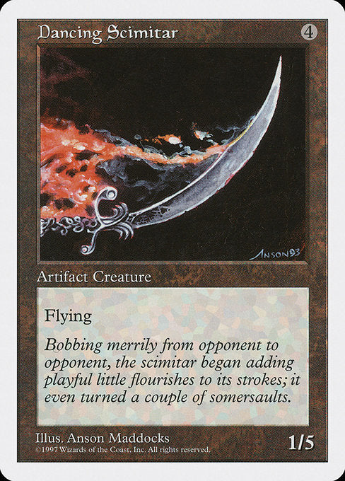Dancing Scimitar [Fifth Edition - 362]