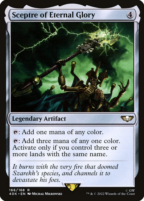 Sceptre of Eternal Glory [Warhammer 40,000 Commander - 166]
