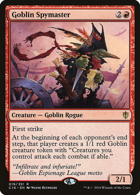 Goblin Spymaster [Commander 2016 - 19]