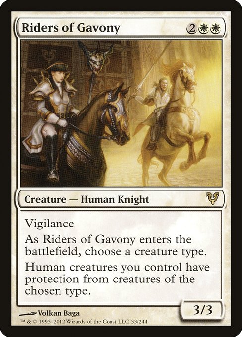 Riders of Gavony [Avacyn Restored - 33]