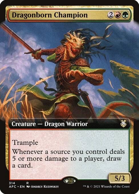 Dragonborn Champion [Forgotten Realms Commander - 314]
