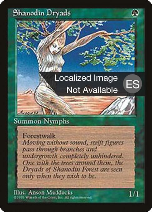 Shanodin Dryads [Fourth Edition Foreign Black Border - 271]