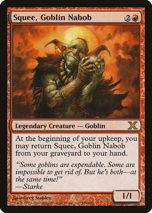Squee, Goblin Nabob [Tenth Edition - 239]
