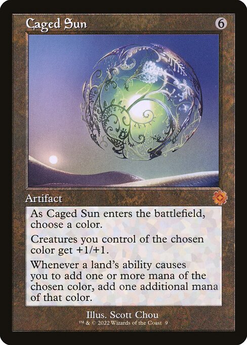 Caged Sun [The Brothers' War Retro Artifacts - 9]
