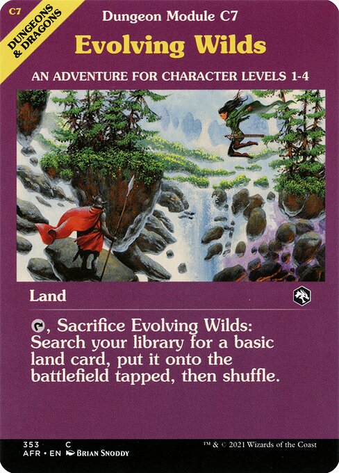 Evolving Wilds [Adventures in the Forgotten Realms - 353]