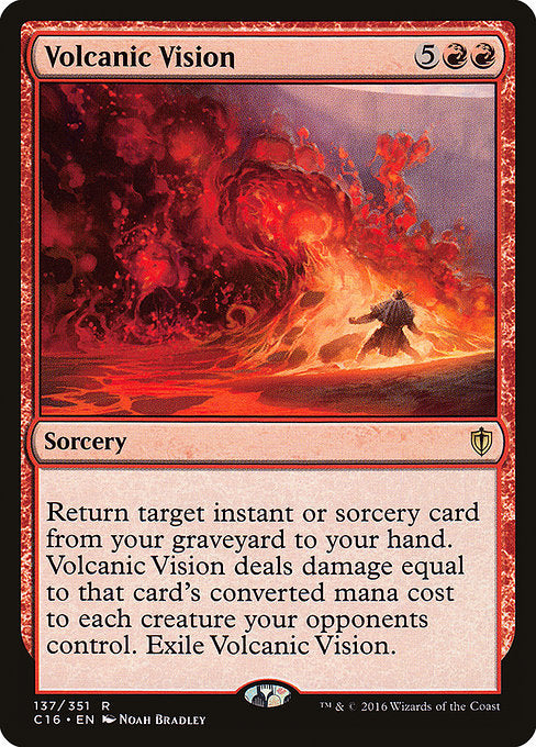 Volcanic Vision [Commander 2016 - 137]