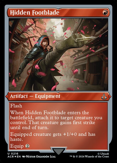 Hidden Footblade [Assassin's Creed - 216]