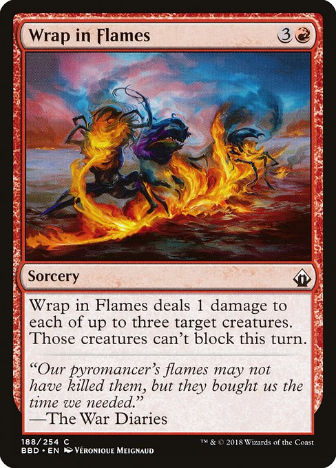 Wrap in Flames [Battlebond - 188]