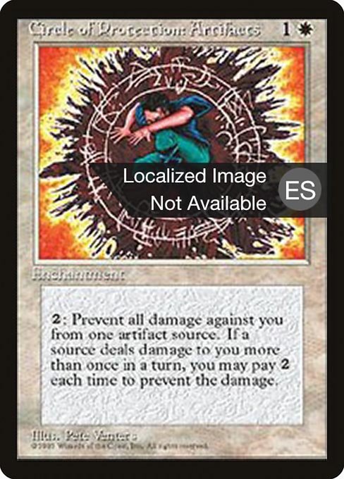 Circle of Protection: Artifacts [Fourth Edition Foreign Black Border - 13]