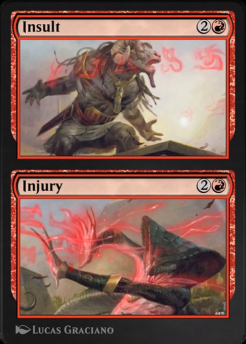 Insult // Injury [Amonkhet Remastered - 162]