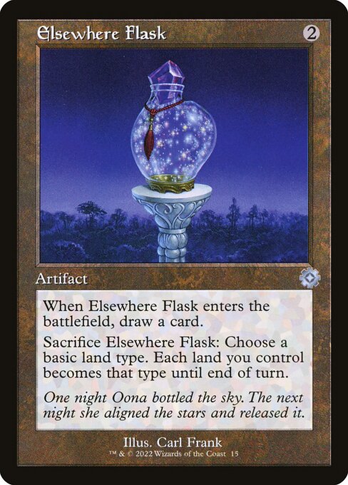 Elsewhere Flask [The Brothers' War Retro Artifacts - 15]