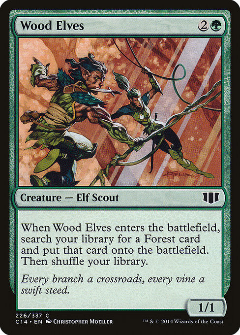 Wood Elves [Commander 2014 - 226]