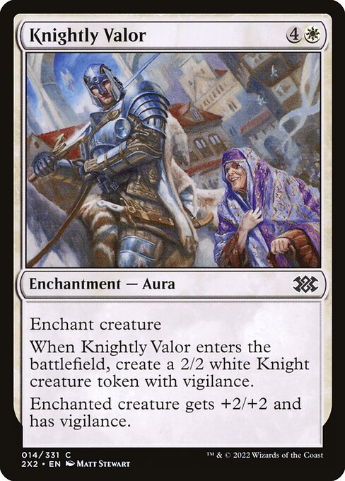 Knightly Valor [Double Masters 2022 - 14]
