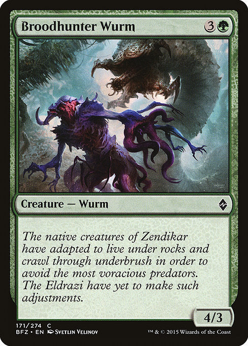 Broodhunter Wurm [Battle for Zendikar - 171]