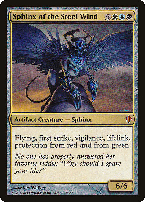 Sphinx of the Steel Wind [Commander 2013 - 217]